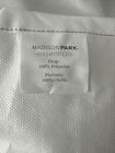 MADISON PARK Light Gray KING SIZE Tailored Bed Skirt  15” DROP