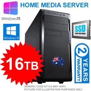 16TB MASSIVE MEDIA SERVER. ACCESS MOVIES & FILES TO ALL FAMILY w AUTO BACKUP. - Picture 1 of 10