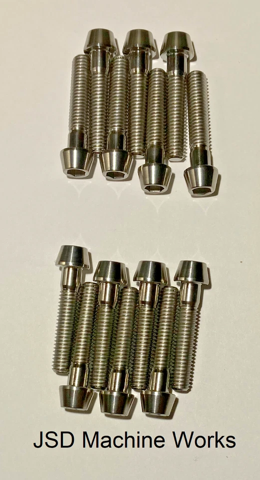 06-20 Yamaha Raptor 700 Titanium Clutch Cover Bolt Kit Tapered Allen Head - Image 1 of 1