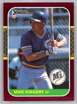 1987 Donruss Opening Day 119 Seattle Mariners Mike Kingery - Image 1 of 2