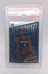 ⚡NBA Zion Williamson Rookie RC 2019 Prizm My House Baloncesto Raro PSA 9 Como Nuevo⚡ - Imagen 1 de 11