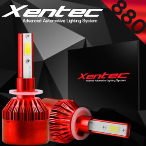 XENTEC LED HID Foglight Conversion kit 880 6000K for 2000-2000 Saturn LW1