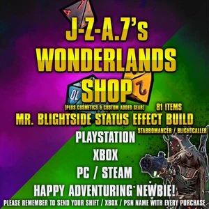 PS/XBOX/PC Tiny Tina's Wonderlands ASCENDIDO BLIGHTCALLER BLIGHTSIDE CONSTRUCCIÓN MOXSY - Imagen 1 de 11