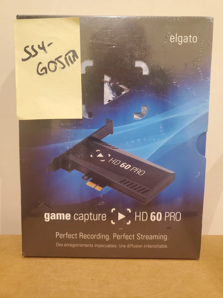 Elgato HD60 Pro 1080p60 Capture HDMI PC Card PCIe Streaming Sealed BRAND NEW - Image 1 of 1