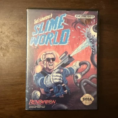 Todd's Adventures in Slime World (Sega Genesis) Tested - Authentic - Image 1 of 4