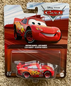 Disney Pixar Cars Lightning McQueen 2025 Clear Red Card Diecast NEW SAVE 10% + - Picture 1 of 2