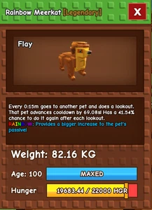 πΎ Titanic Rainbow Meerkat 15 Sec CD Grow A Garden π¨βπΎ  GAG | Fast Delivery π - Picture 1 of 1