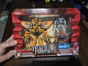 Transformers Sideswipe Mudflap & Fearswoop ROTF Walmart exclusive - Picture 1 of 9