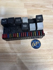 VW Jetta Golf MK3 Dash Fuse Box Block With Relays OEM Genuine - Picture 1 of 5