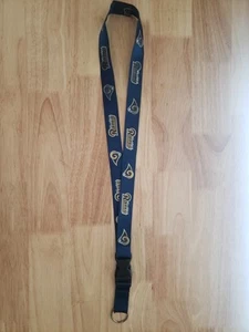 NFL St Louis Rams Navy Breakaway Schlüsselband Schlüsselanhänger Badge Holder - Bild 1 von 7