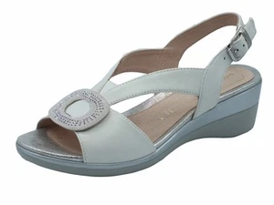 Stonefly 220861 Vanity III Nappa White Sandali estivi per Signora in pelle bian - Imagen 1 de 3