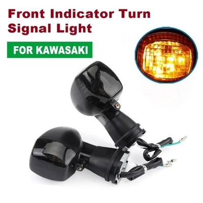 For KAWASAKI ZR-7S ZRX1200 GPZ1100 Ninja ZX12R Front Indicator Turn signal Light - Image 1 of 4