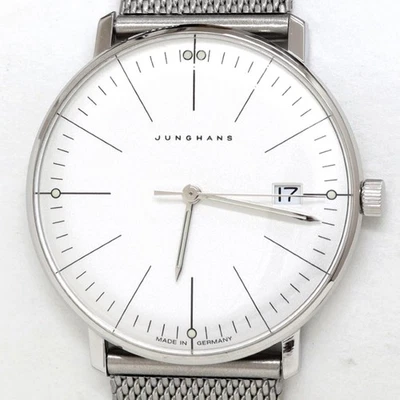 Reloj para mujer Junghans Max Bill 047/4250.44 cuarzo esfera plateada Foto 1 de 4