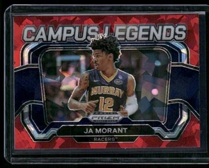 Selecciones del draft de Panini Prizm 2024 #10 Ja Morant Campus Legends Prizms Red Ice - Imagen 1 de 2