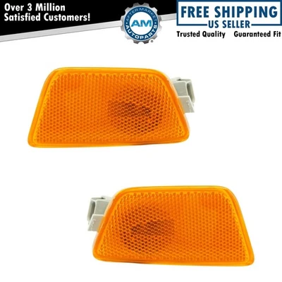 Conjunto de luces marcadoras laterales montadas en parachoques delantero izquierda derecha par para Chevy Cruze nuevo Foto 1 de 4