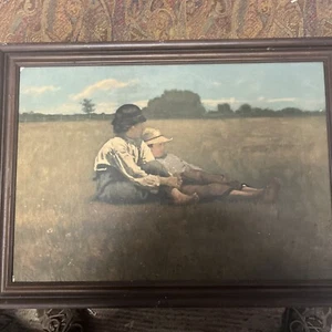 Antique Winslow Homer Children’s Print - Picture 1 of 10