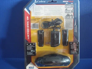 NEW (2)  Cobra microtalk 2 way radios model L16700 w/batteries and charger - Picture 1 of 2
