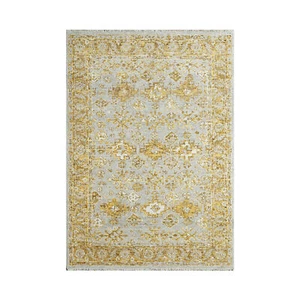 3'10"x5'6'' Gray Hand Knotted Transitional Oushak Wool Area Rug - Picture 1 of 8