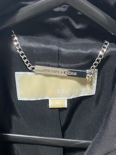 Cappotto trench Michael Kors nero Mac