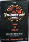 The Lost World Jurassic Park 1997 Vintage Original 27x39" German Video Poster Nw