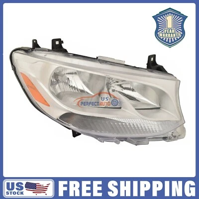 For Mercedes-Benz Sprinter 2500/3500 2019-2022 Halogen Headlight Lamp Right Side - Image 1 of 4
