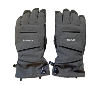 Guantes de esquí Head Sorona aislantes para hombre con bolsillo gris Foto 1 de 2