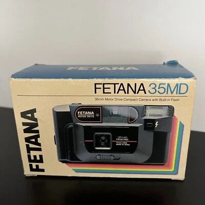 FETANA 35FT Vintage Point & Shoot Manual 35mm Film Reusable Camera - With Box - Image 1 of 4