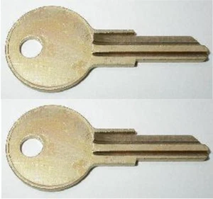 (2) Reading Knapheide Stahl Truck Body Keys Cut to Your Key Codes EM501-EM545 - Picture 1 of 1
