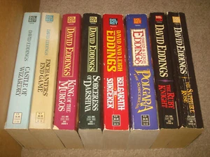 David Eddings Book LOT The Elenium Malloreon Belgariad Belgarath Polgara Fantasy - Picture 1 of 12