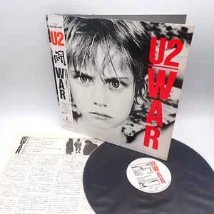 U2 – War Japan LP OBI VINYL Island Records – R25D-2085 - Imagen 1 de 3