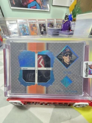 2013 Press Pass Total Memorabilia /99 Travis Pastrana Blue Triple Patch #TM-TP - Image 1 of 2