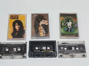Alice Cooper - LOT 3x original indonesia cassettes - Picture 1 of 11
