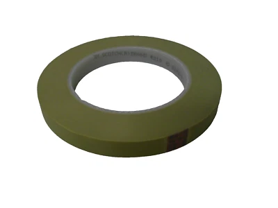 3M 04698 Scotch 218 Green Fine Line Masking Tape - 1/2 in Width x 60 yd Length - Image 1 of 4