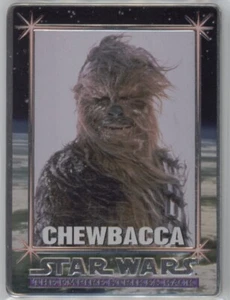 CHEWBACCA 1994 Star Wars Metal Empire Strikes Back Limited Edition #39 - Picture 1 of 2