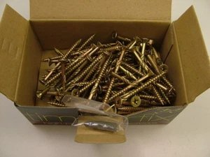 Viti per legno filettatura taglierina alte prestazioni Timberfix 360 oro,4,5x 60mm confezione 100 - Foto 1 di 3