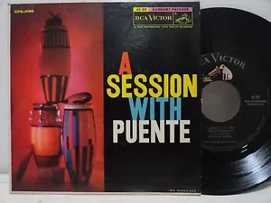 Tito Puente A Session With Puente 45 EPA-4198 Son De La Loma Almendra Guajira EX - Picture 1 of 2