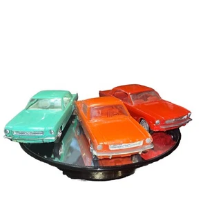 Vintage Original 1960’s Red/ Blue/ Orange Ford Mustang Model Cars - Picture 1 of 15