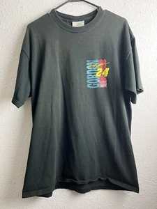 Vintage Competitors View NASCAR Hendrick Jeff Gordon #24 Dupont LS T-Shirt Sz L - Picture 1 of 3