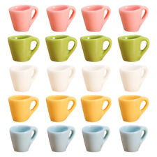  20 Pcs Resin Simulation Cup Dollhouse Ceramic Mug Mini Tea Cups