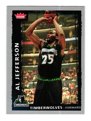 2008-09 Fleer #185 Al Jefferson - Image 1 of 2