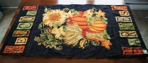 New! Thanksgiving "Welcome Harvest" Themed Decorative Table Runner (42" x 22.5") - Picture 1 of 5