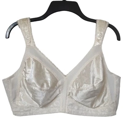 Sujetador Inalámbrico 42C Bajo Cobertura Completa Cierre Trasero Retro Estilo Clásico Foto 1 de 4