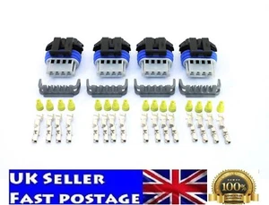 Neuf 4x Set De Allumage Bobine Connecteur Kit GM Corvette AC Delco LS2 LS7 D581 - Picture 1 of 1