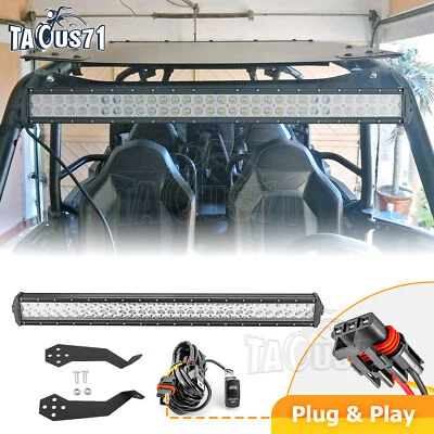 Kit de cables de soporte de ajuste de techo de barra de luz LED de 32" para Polaris RZR Trail 900 S 1000 Foto 1 de 4