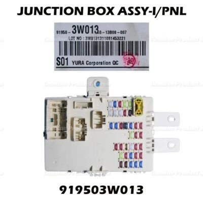 ⭐Genuino⭐ Conjunto de caja de conexiones de panel de instrumentos 919503W013 para Kia Sportage 2013-15 Foto 1 de 2