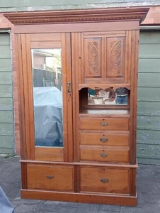 Kauri Pine wardrobe - Picture 1 of 7
