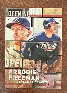 Freddie Freeman 2018 Topps Opening Day Blue #OD-12  Braves World Champ Dodgers - Picture 1 of 2