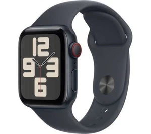 APPLE Watch SE - 40 mm Midnight Aluminium Case, M/L - Picture 1 of 7