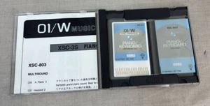 KORG 01/W PCM PERFORMANCE DATA XSC-3S PIANO/KEYBOARD - Picture 1 of 3