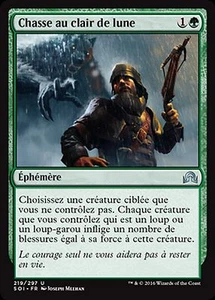 *MRM* FOIL ENG Moonlight Hunt - Chasse au clair de lune  MTG Shadow of ini - Picture 1 of 1